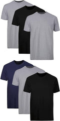 Unisex 100% Cotton Crew Neck T-Shirt | Soft Breathable Casual Short Sleeve Basic Tee | Loose Fit Everyday Wear